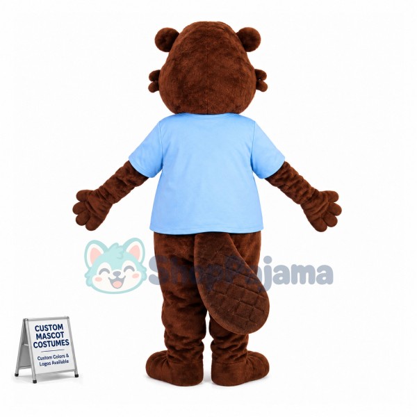 Canadian Beaver Mascot Adult Costume 