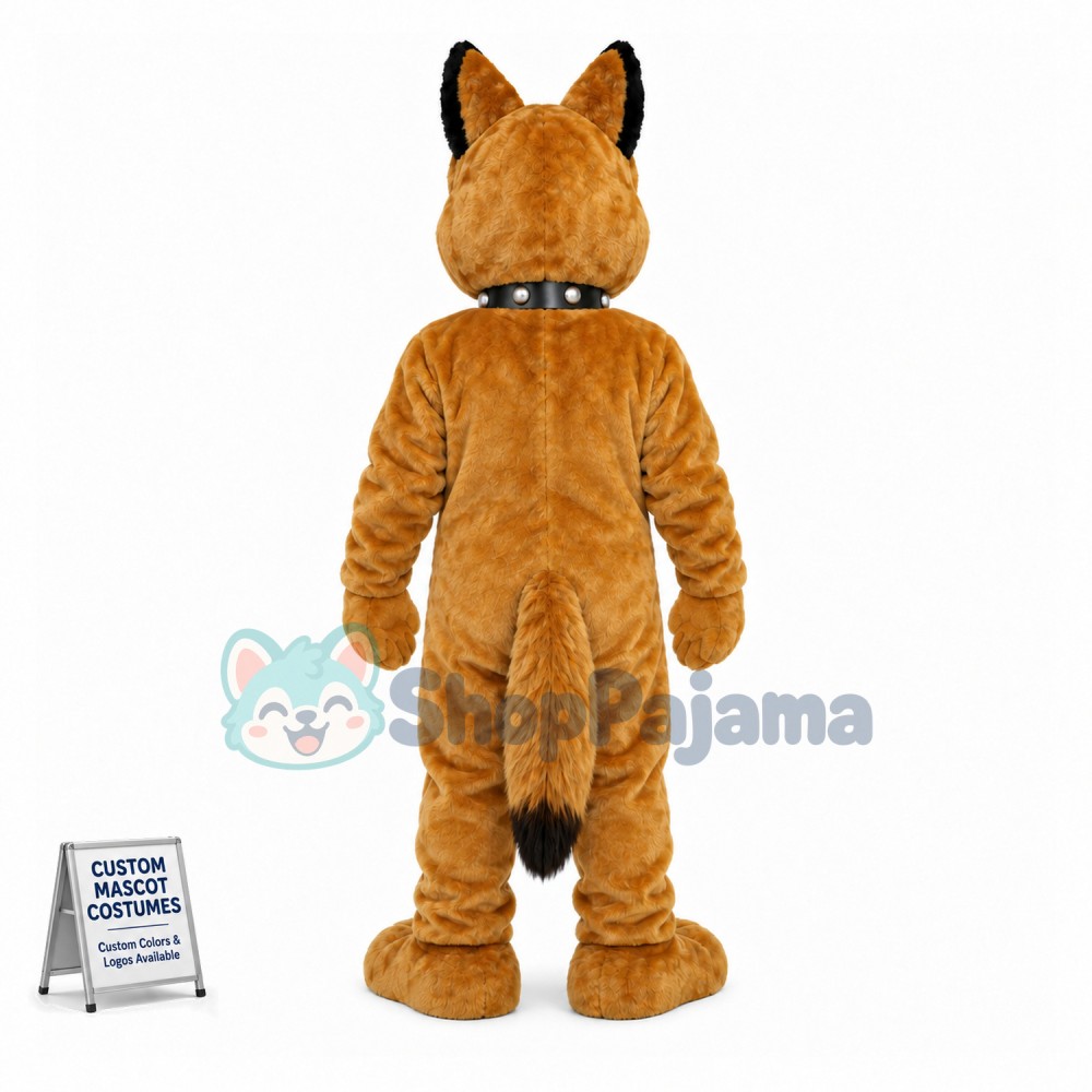Belgian Malinois Mascot Costume 