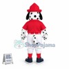 Lovely Baseball Dalmatian Dog Mascot Costume 