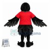 College Raven Mascot Costume	