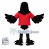 College Raven Mascot Costume	