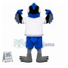 Blue Hawk School Mascot Costume	