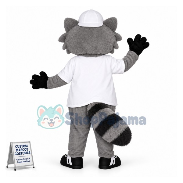 University Raccoon Mascot Costume 