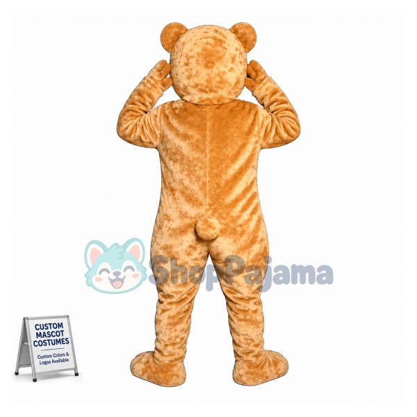 Bruce Bear Mascot Costume