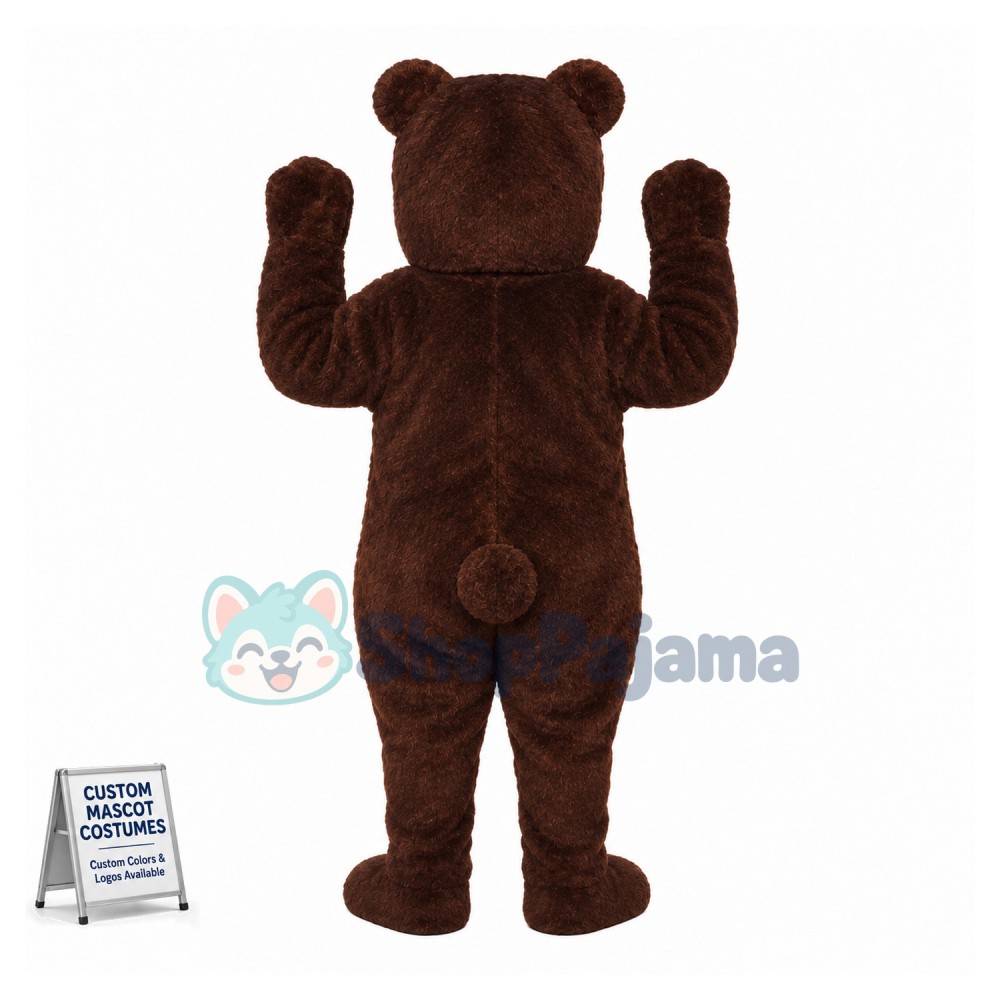 Buford Bear Mascot Costume