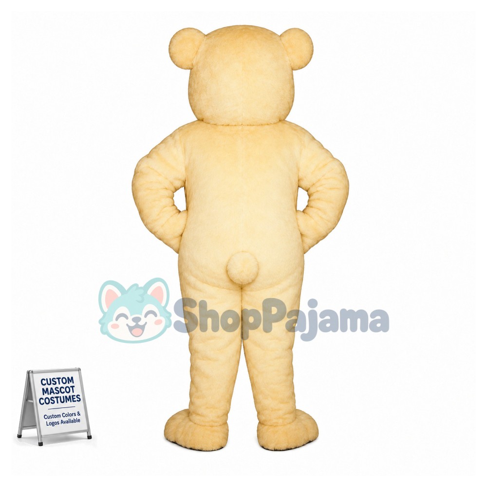 Butterscotch Bear Mascot Costume