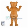 Beige Bear Mascot Costume