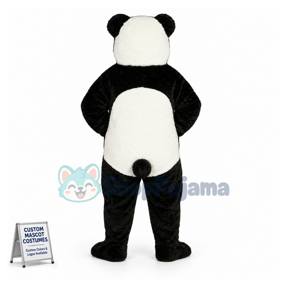 Adult Panda Mascot Costume