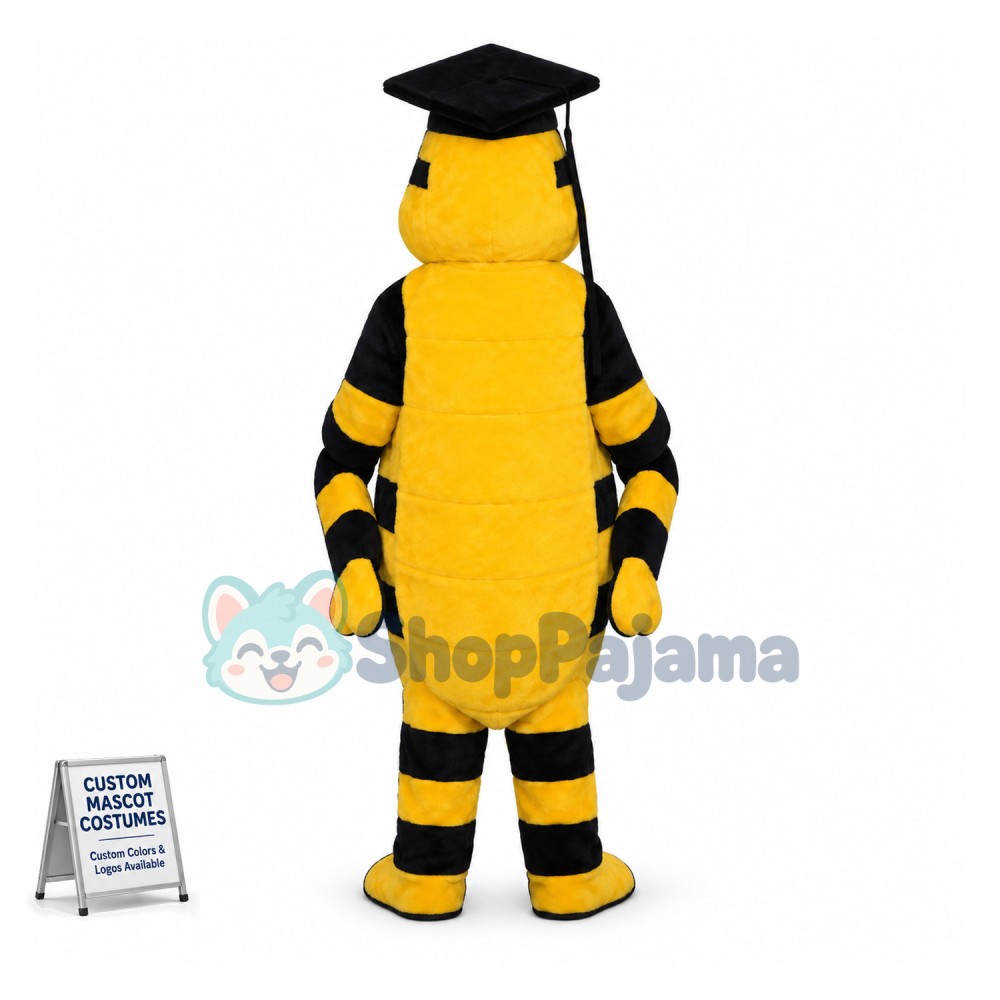 Bookworm Mascot Costume