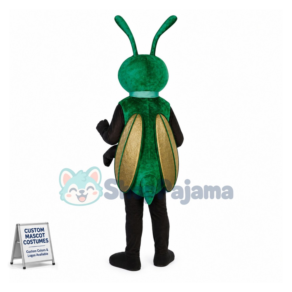 Greenie Hornet Mascot Costume