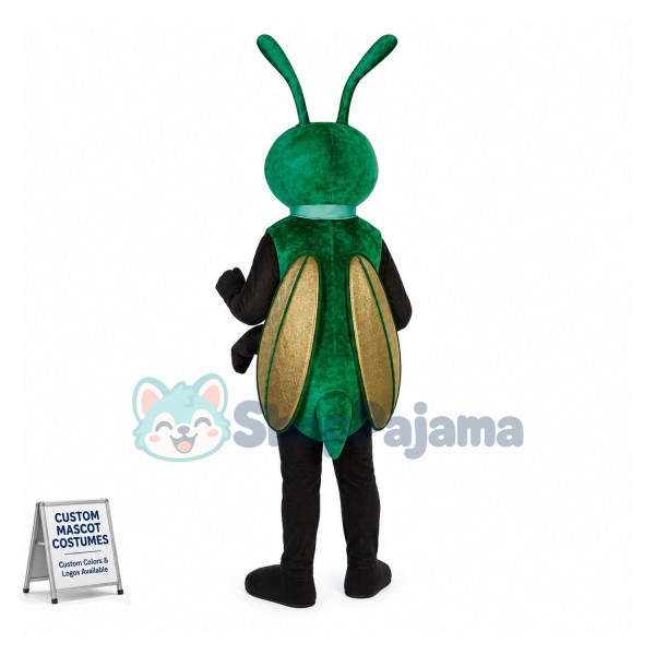 Greenie Hornet Mascot Costume