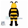 Adult Cartoon Honeybee Mascot Costume 