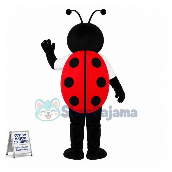 John Ladybug Mascot Costume