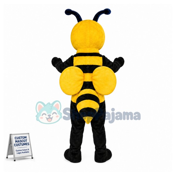 Fierce Worker Bee Mascot Costume 
