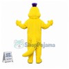 Purple & Yellow Caterpillar Mascot Costume