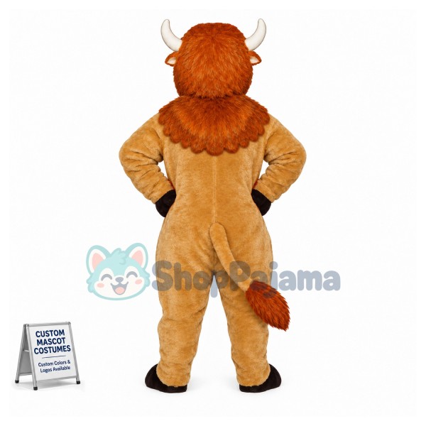 Baby Buffalo Mascot Costume 