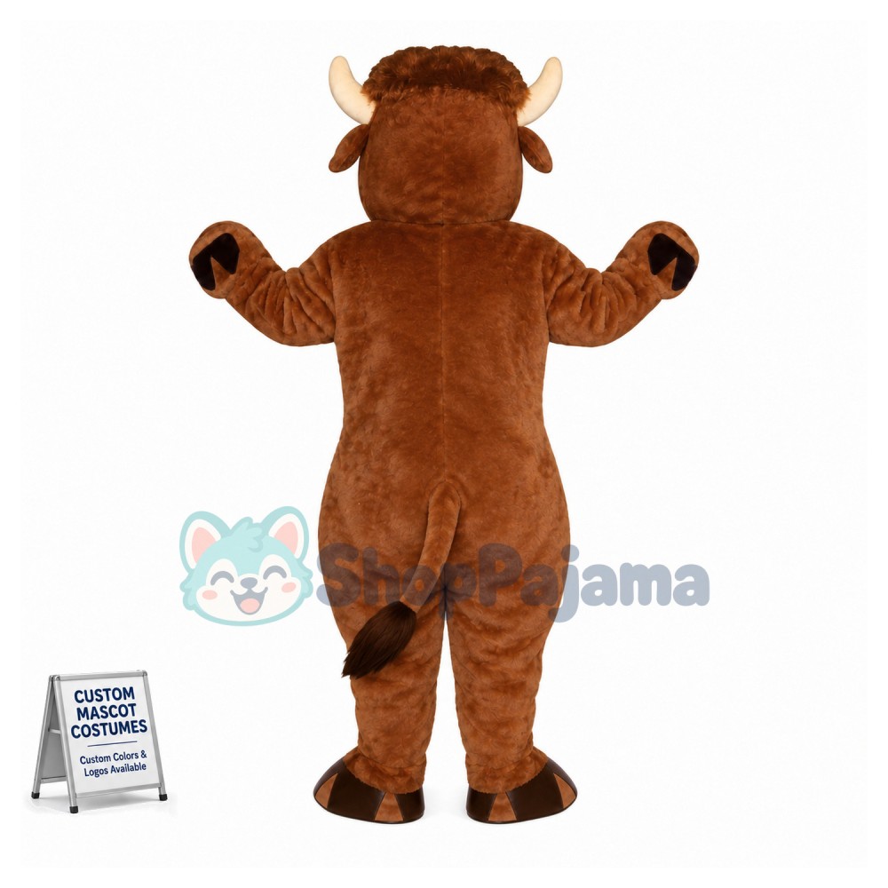Buffalo Mascot Costume 