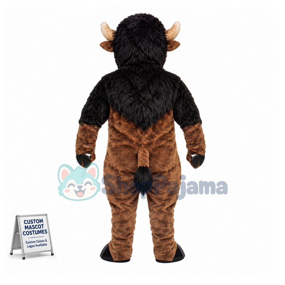 Bison Mascot Costume 