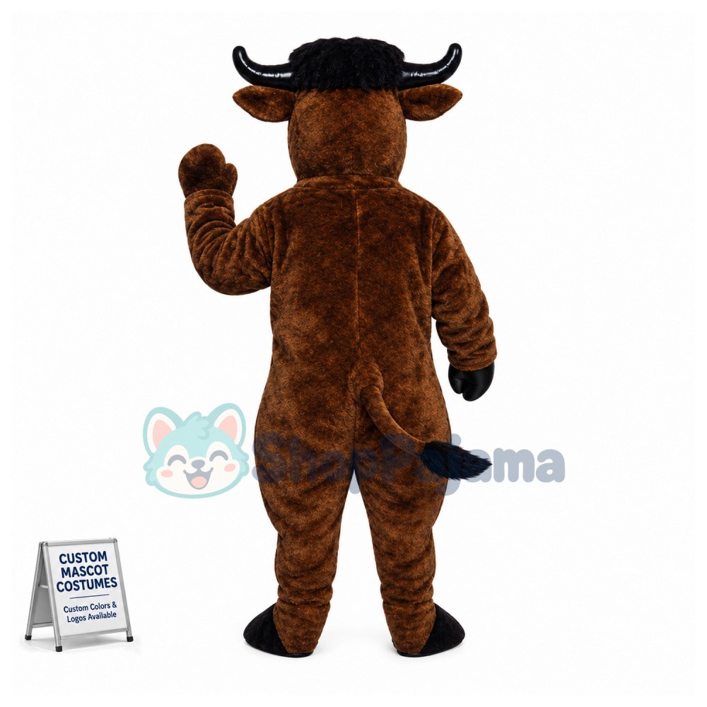 Black Bull Lightweight Mascot Costume 