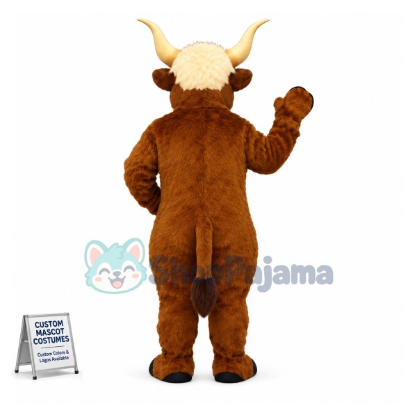 Yak Lightweight Mascot Costume 