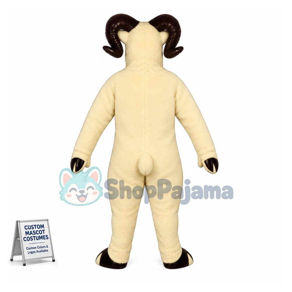Bighorn Sheep Mascot Costume 