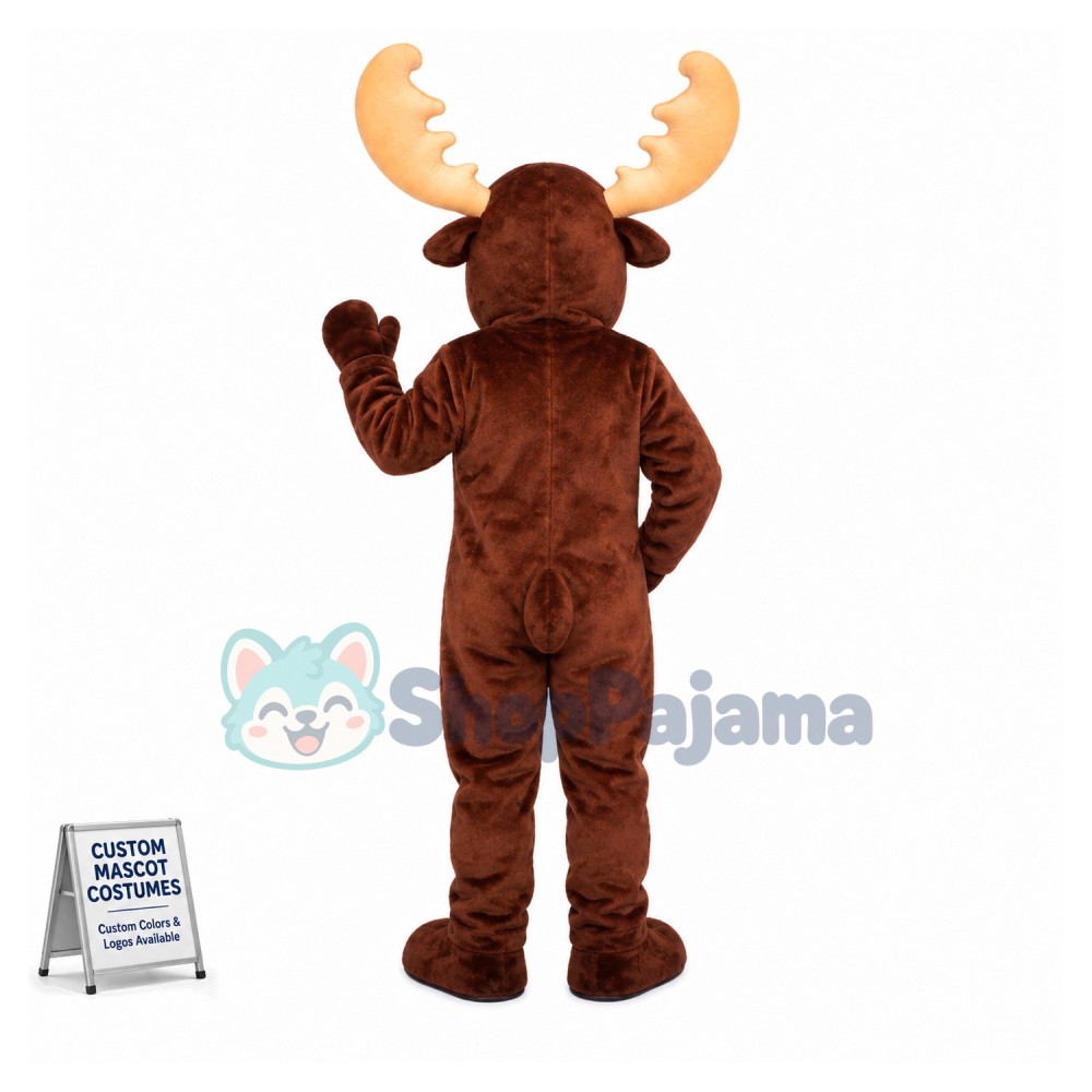 Bull Moose Lightweight Mascot Costume 