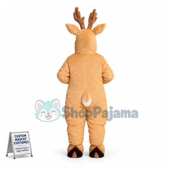 Bull Elk Lightweight Mascot Costume 