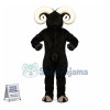 Black Ram Animal Mascot Costume 
