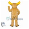 Light Brown Moose Lightweight Mascot Costume 