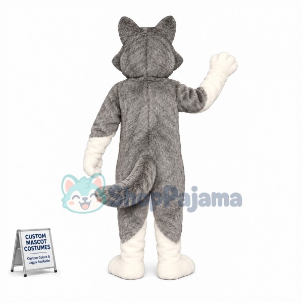 Wolf Dog Mascot Adult Costume 