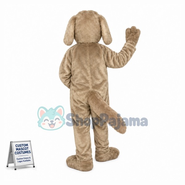 Afghan Hound Mascot Adult Costume 