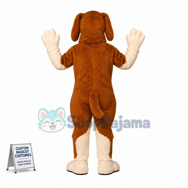 Bossy Beagle Mascot Adult Costume 