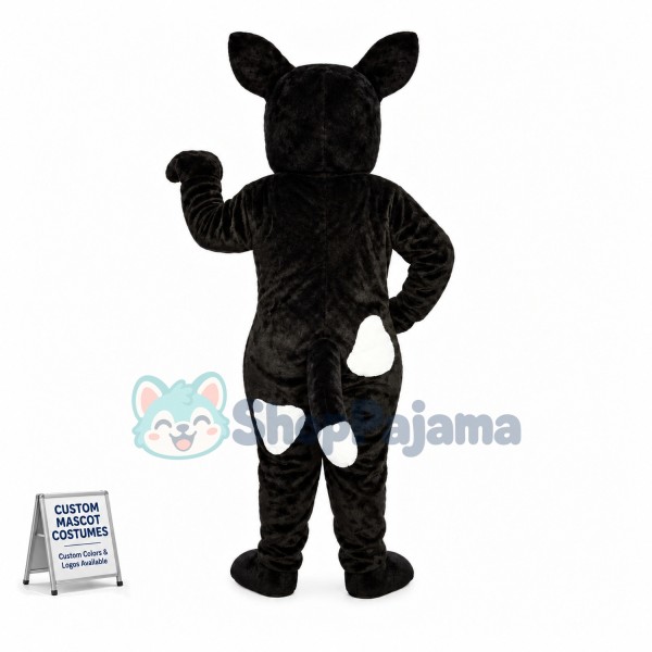 American Boxer Dog Mascot Adult Costume 