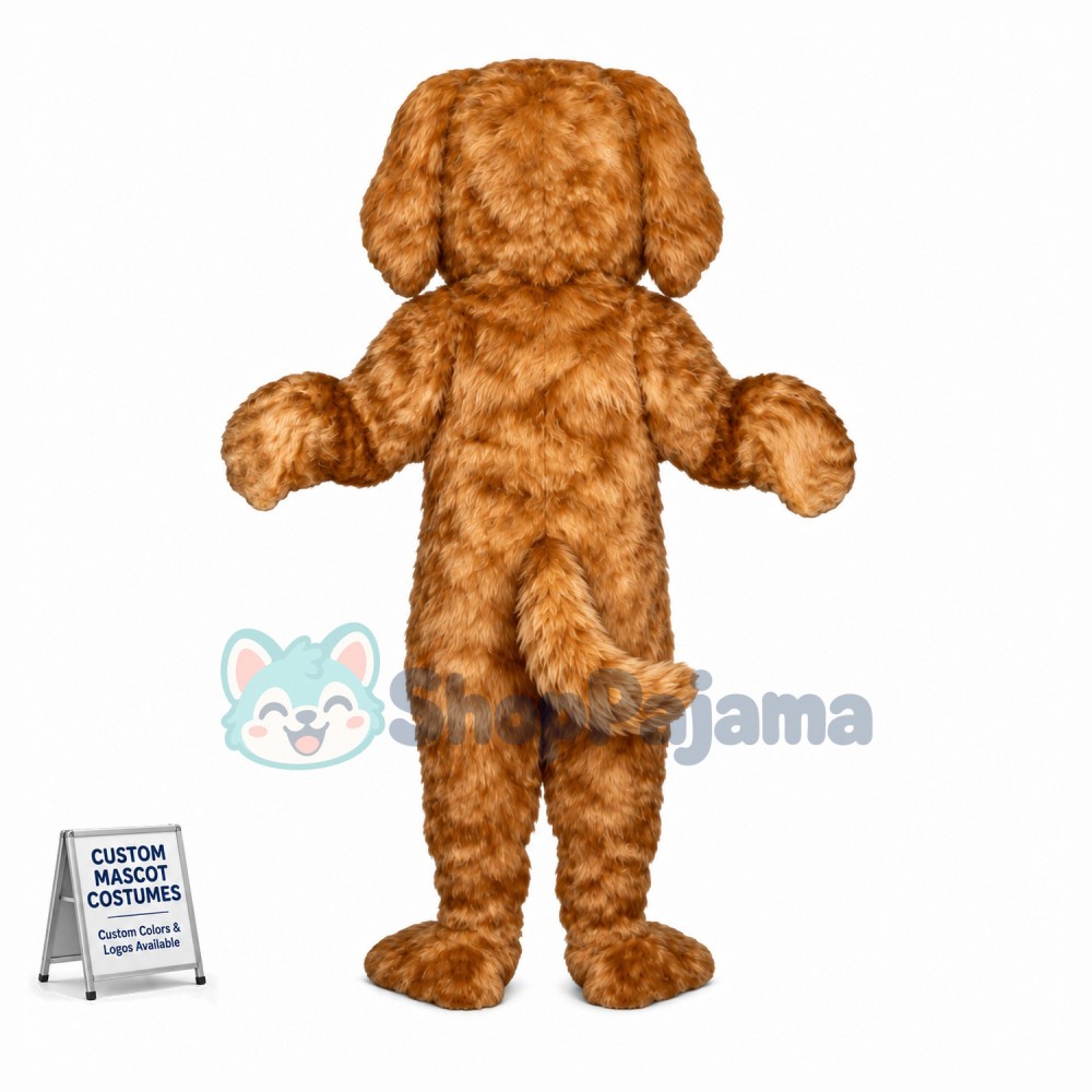 Lovely Cocker Spaniel Mascot Adult Costume 