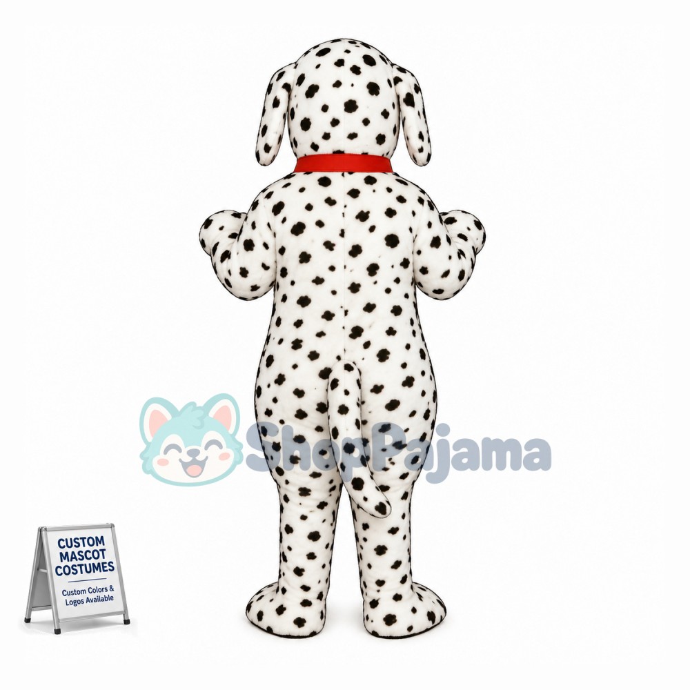 Lovely Dalmatian Puppy Mascot Adult Costume 