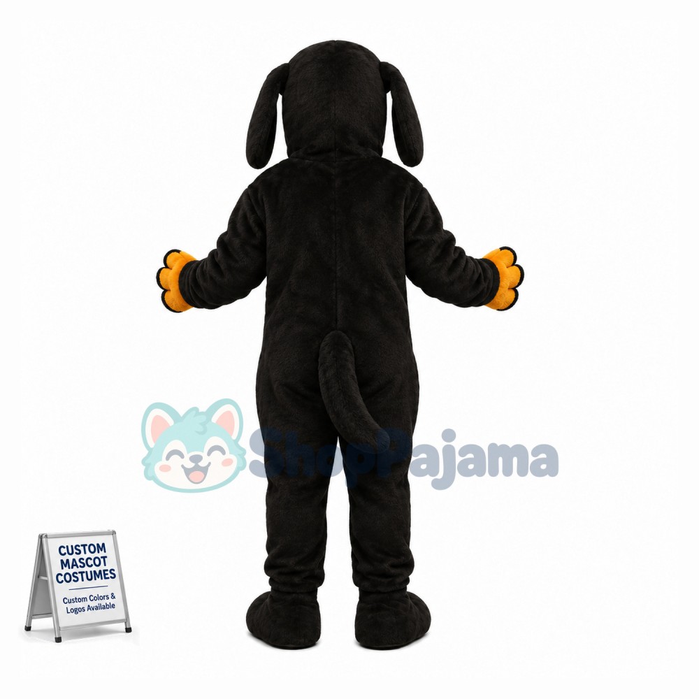 Dobie Puppy Mascot Adult Costume 