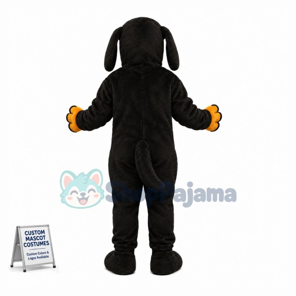 Dobie Puppy Mascot Adult Costume 