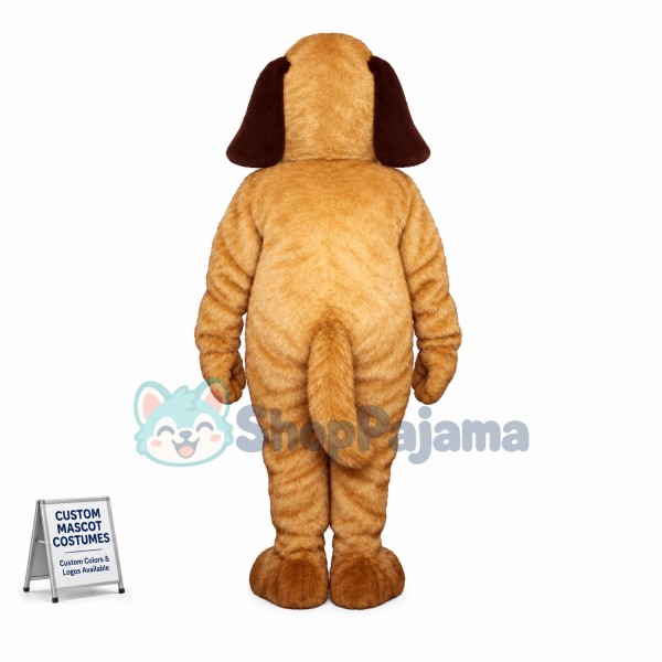 Fat Hound Mascot Adult Costume 