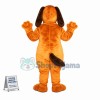 Lovely Golden Hound Dog Mascot Costume 