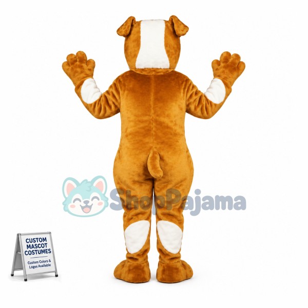 Pug Dog Mascot Costume 
