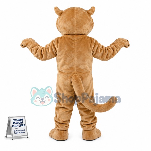 Fierce Cougar Mascot Costume 