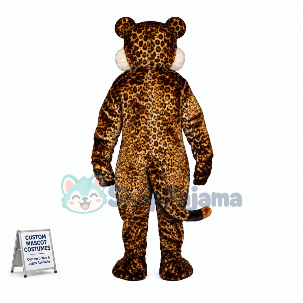 Adorable Baby Leopard Mascot Costume 