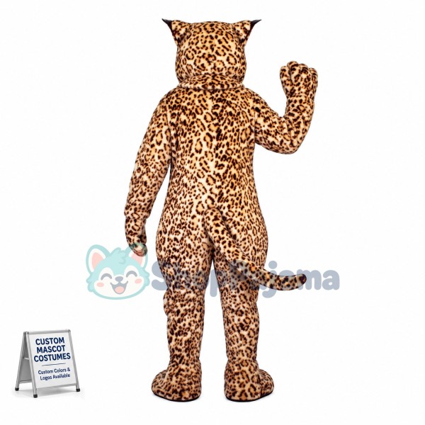 Eurasian Lynx Mascot Adult Costume 