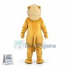Yellow Lion Mascot Costume 