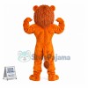 Super Power Orange Lion Mascot Costume 