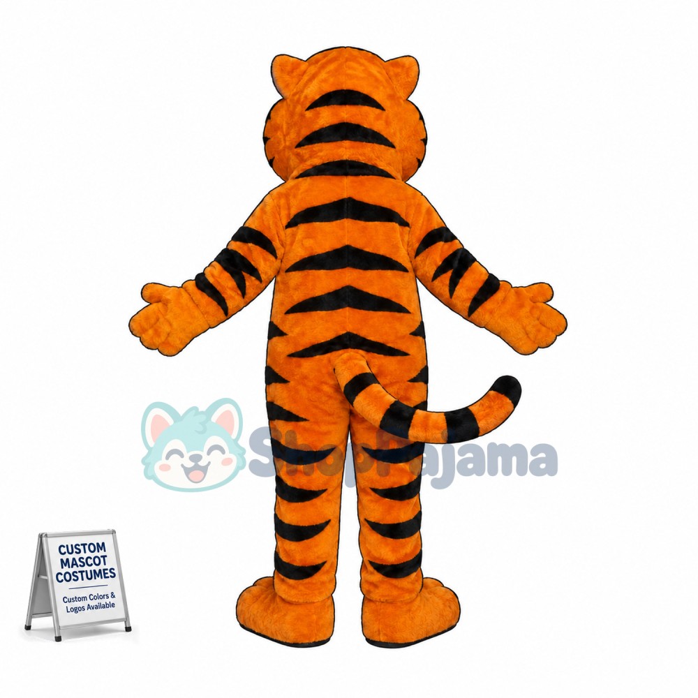 Young Tiger Mascot Costume 