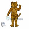 Adult Yellow Tiger Mascot Costume 