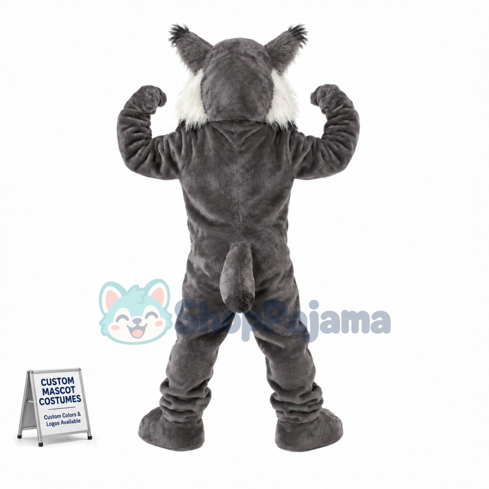 Angleton High School Wildcat Mascot Costume 