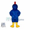 Blue Chicken Mascot Costume 