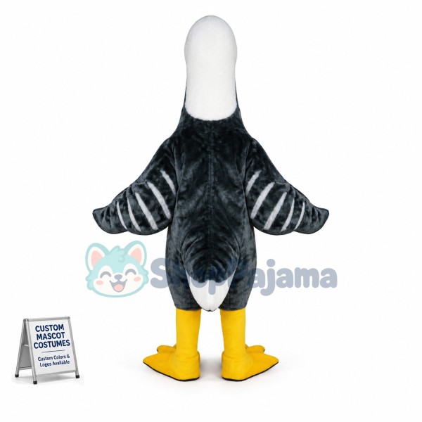 Grey Goose Mascot Costume 